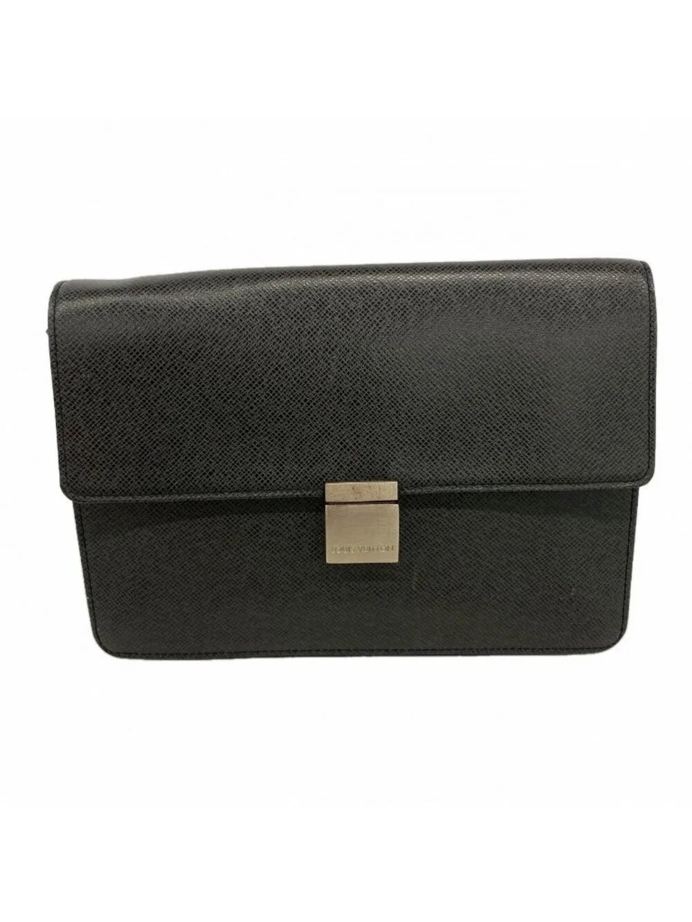 Louis Vuitton Clutch Taiga Selenga Ardoise